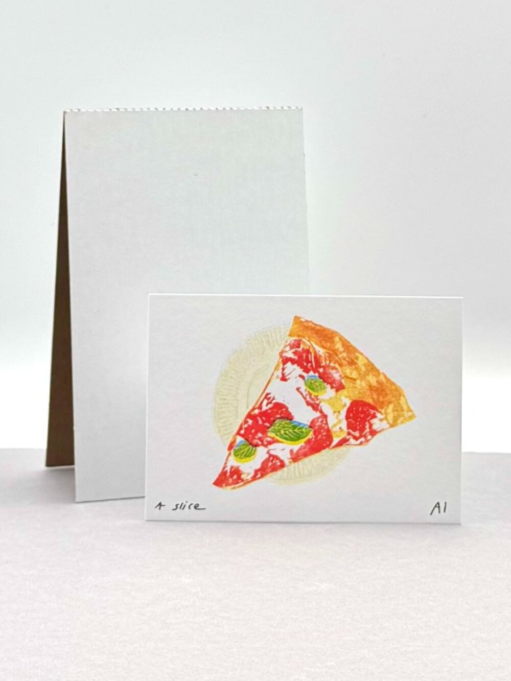 Ana Inciardi A Slice Pizza Mini Art Print